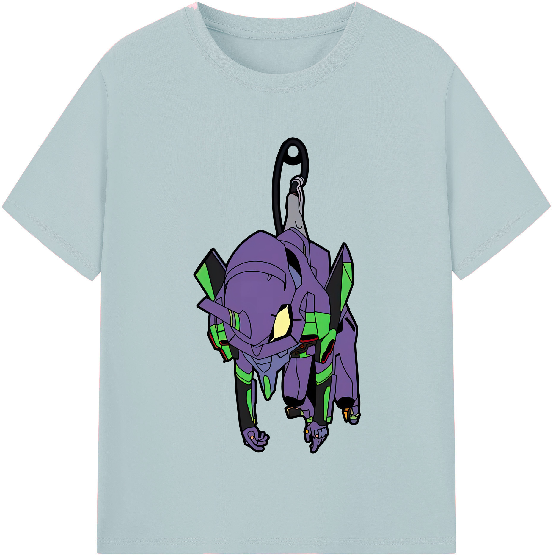 （画像用） EVA 新世紀エヴァンゲリオン 綿100％半袖Tシャツ（フロントプリント）